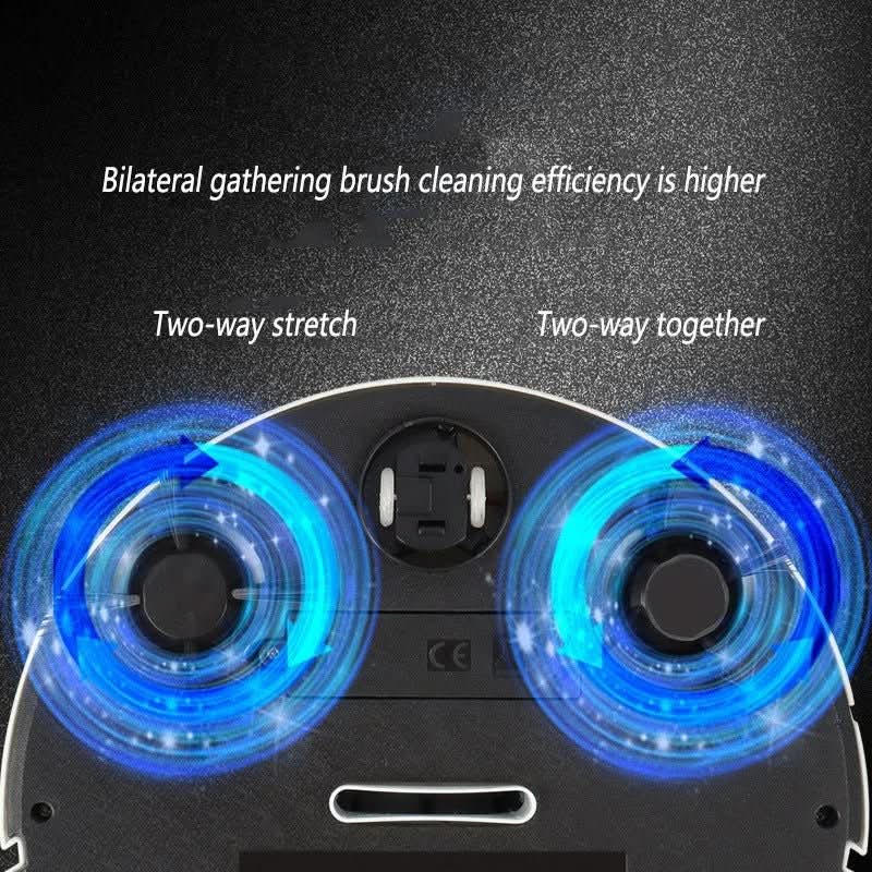 Smart Robot Vacuum for Automated Deep Cleaning & Air Purification