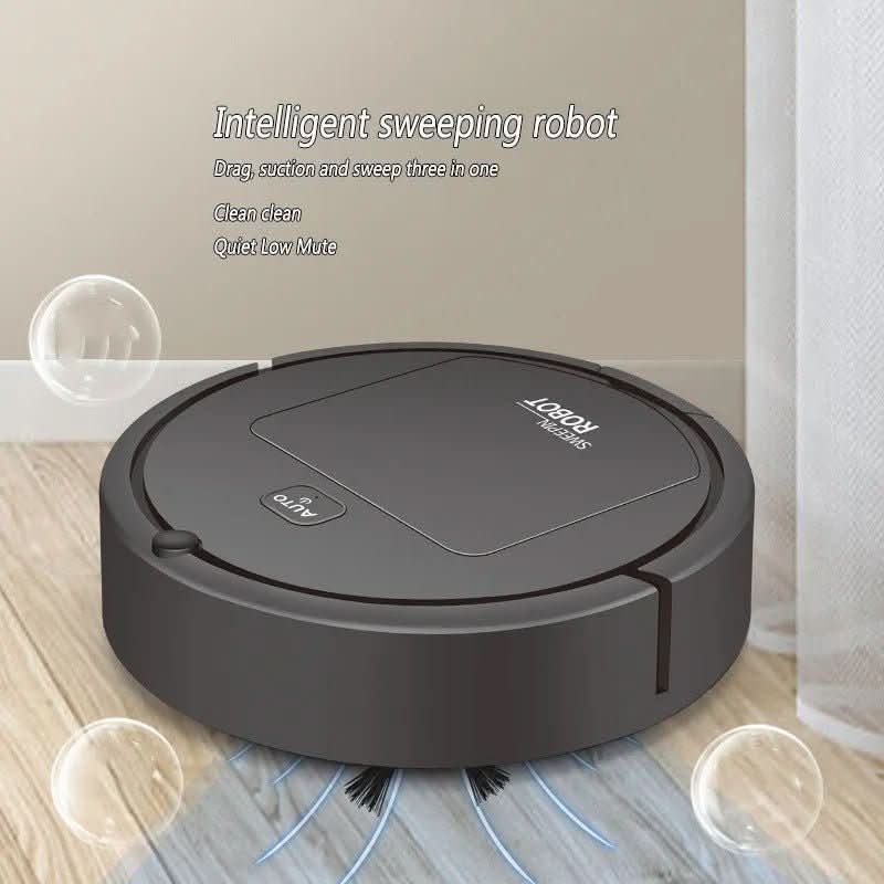 Smart Robot Vacuum for Automated Deep Cleaning & Air Purification