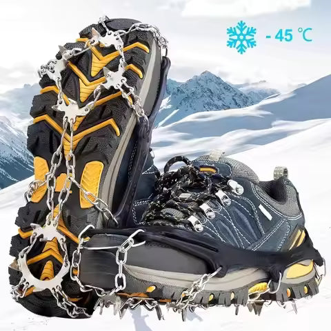 SnowChains: Slip-Resistant Shoe Snow Chain for Safe Walking in Winter