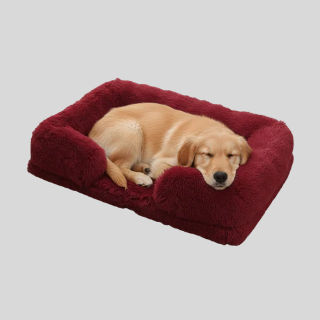 Snug & Cozy Calming Dog Bed
