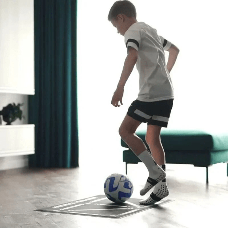 Soccer Training Mat – Improve Ball Control and Playing Technique – Ideal for Daily Practice