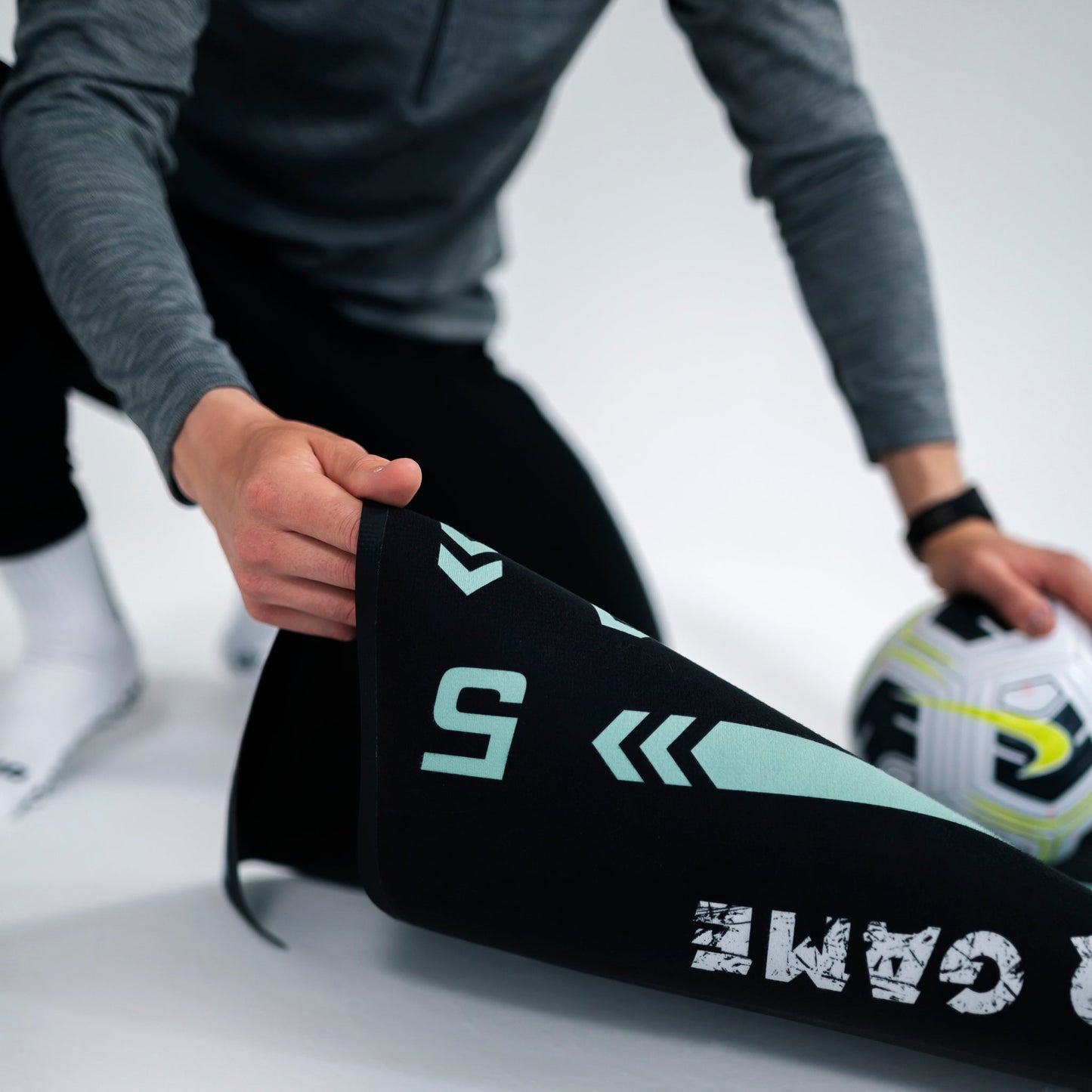 Soccer Training Mat – Improve Ball Control and Playing Technique – Ideal for Daily Practice