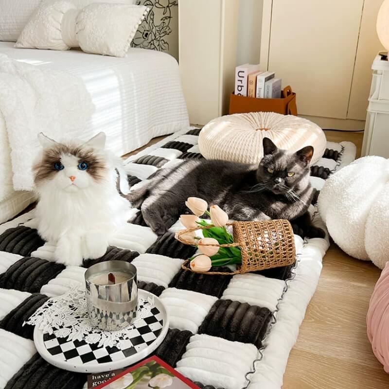 Soft Chenille Pet Blanket – Washable, Non-Slip Sofa Protector for Dogs & Cats
