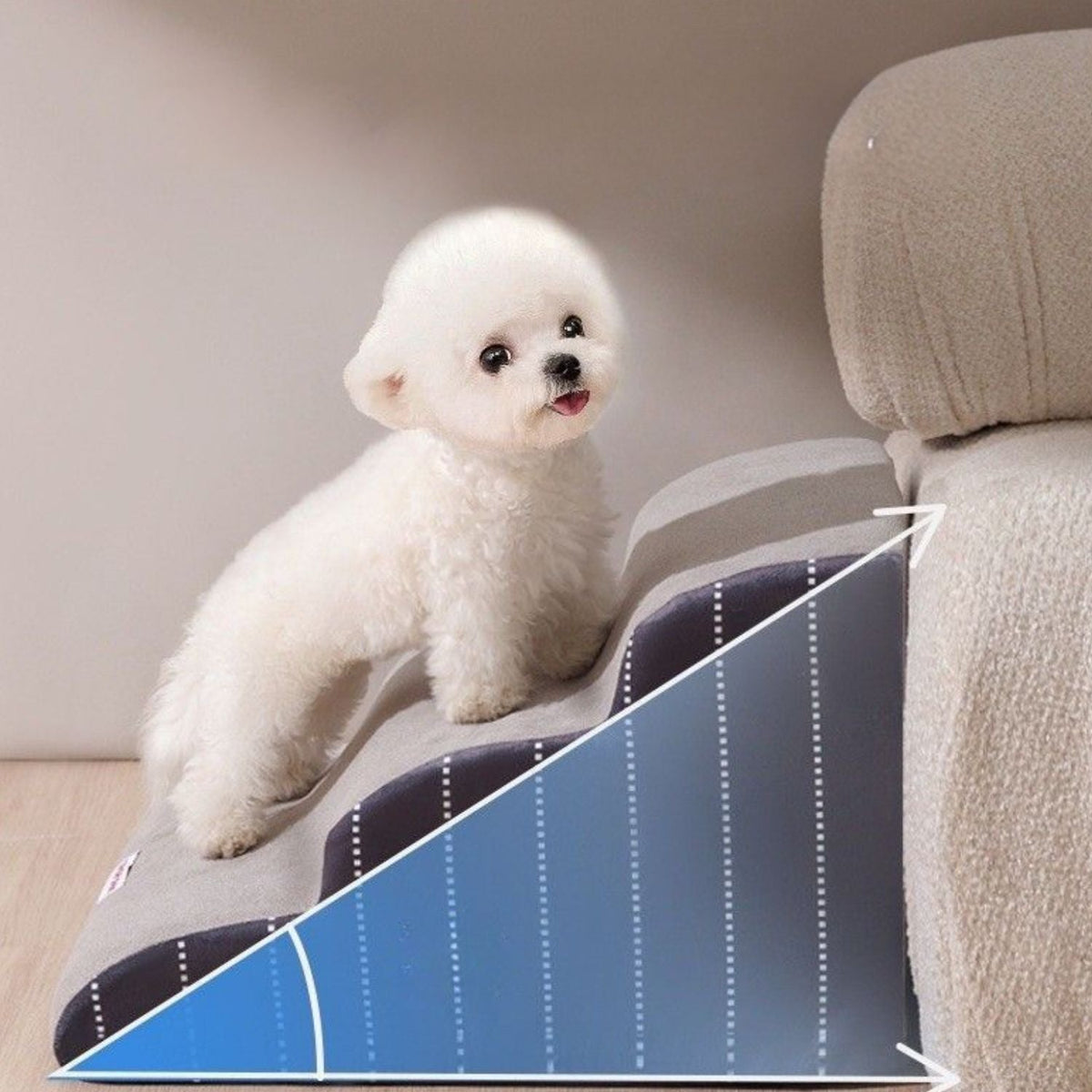 Soft Dog Stairs | Easy Access to Bed and Sofa, Removable and Washable