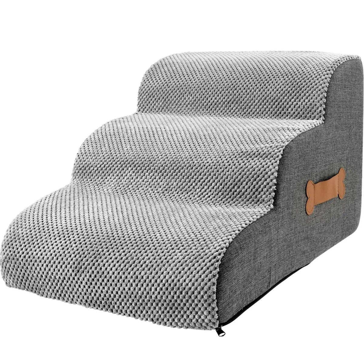 Soft Dog Stairs for Bed with Joint-Friendly Slope