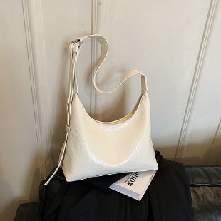 Soft Leather Minimalist Hobo Bag