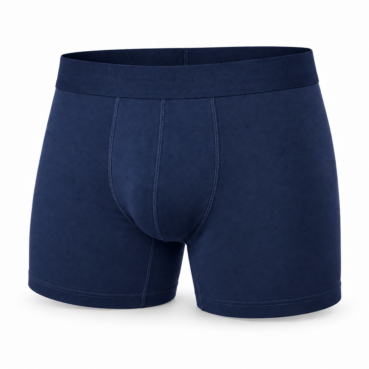 Soft Modal Boxer Briefs with Longer Leg, Anti-Ride-Up Underwear