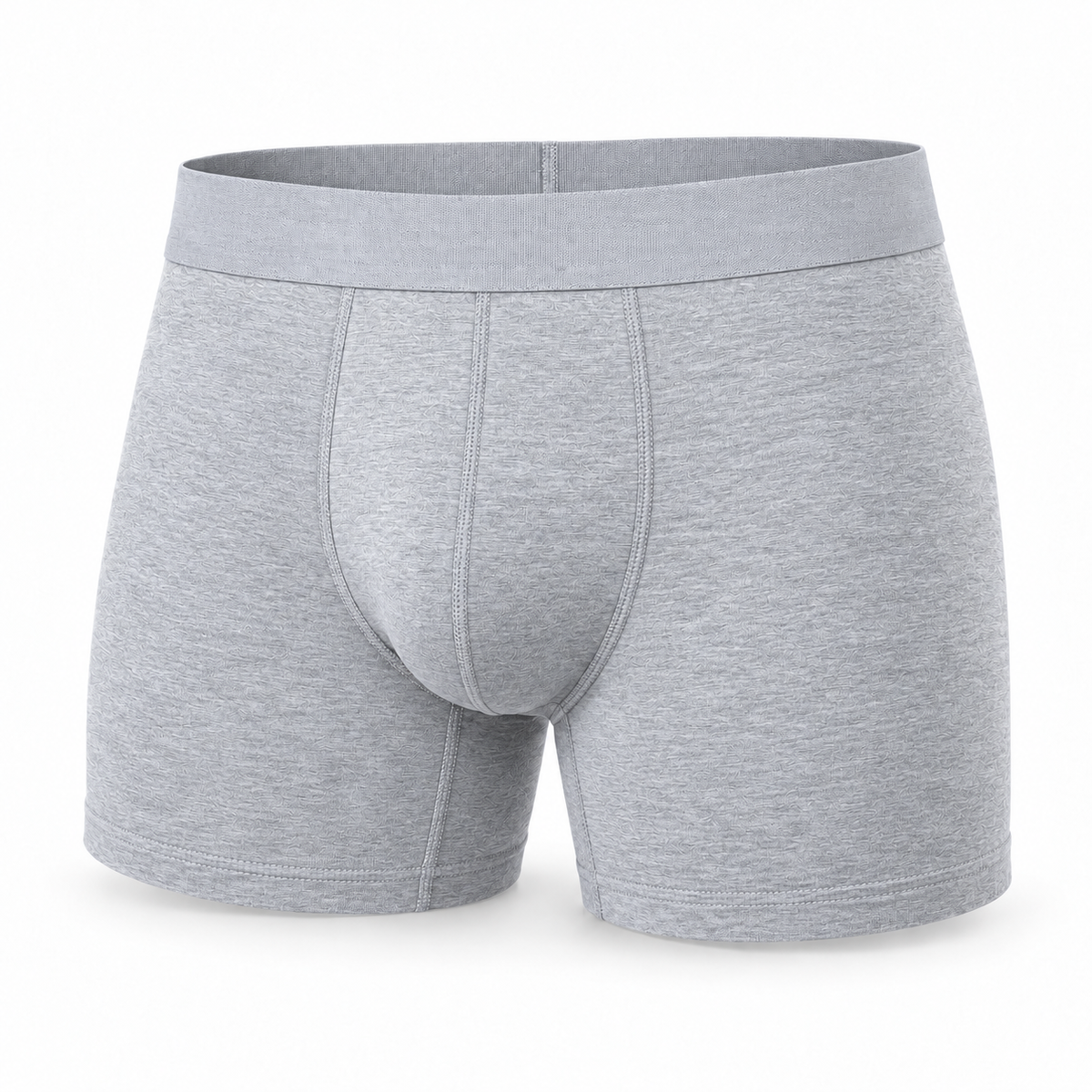 Soft Modal Boxer Briefs with Longer Leg, Anti-Ride-Up Underwear
