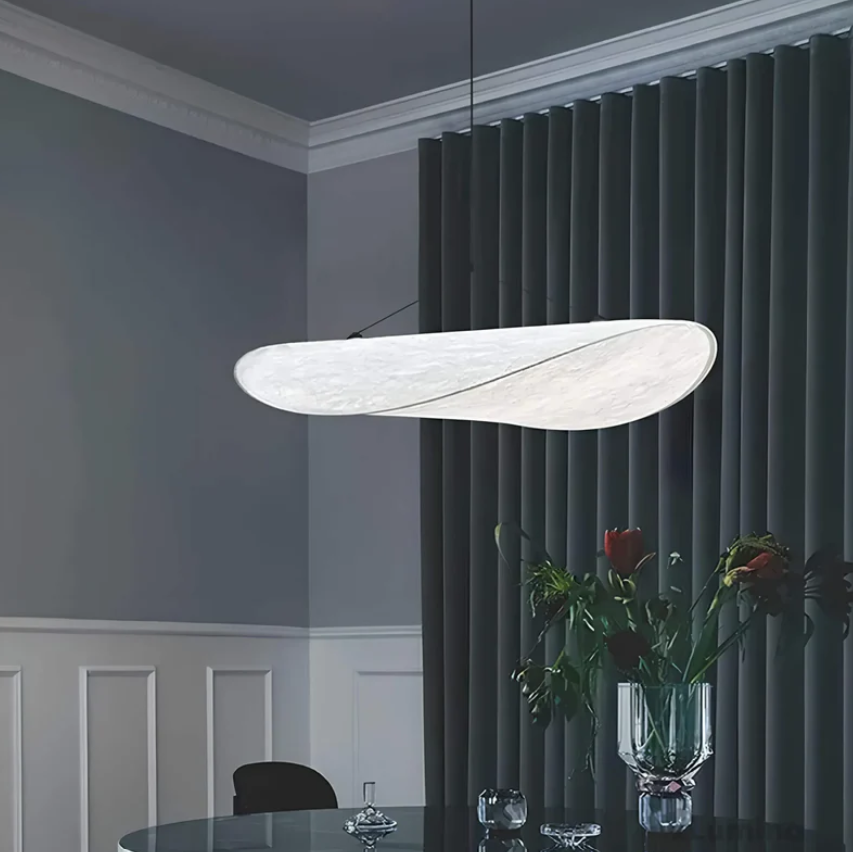 SoieLumière - Elegant Silk Ceiling Light - Unique Design