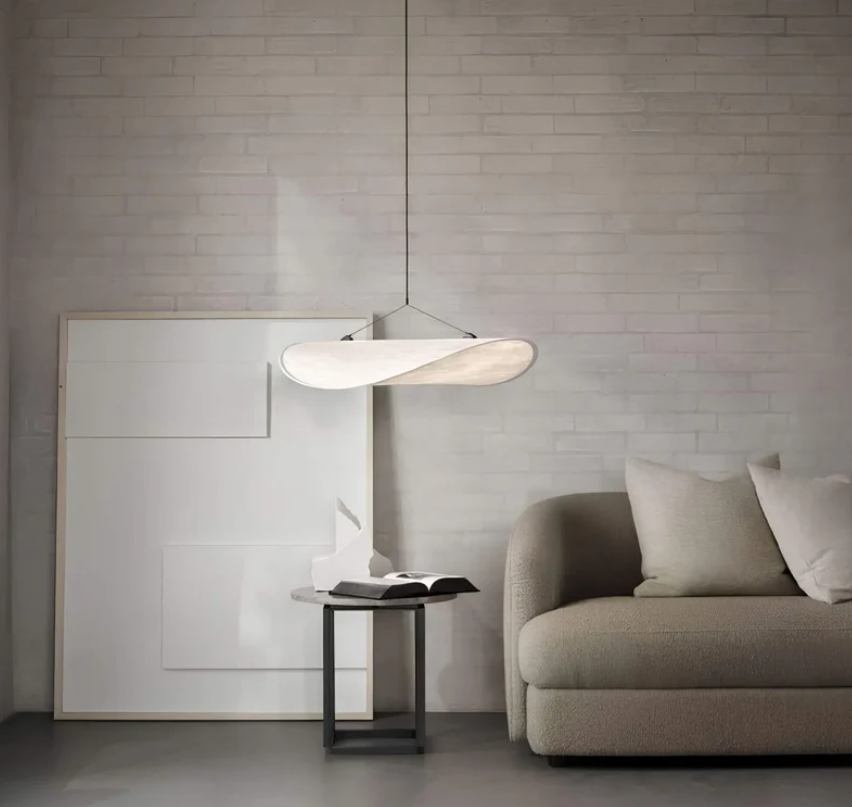 SoieLumière - Elegant Silk Ceiling Light - Unique Design