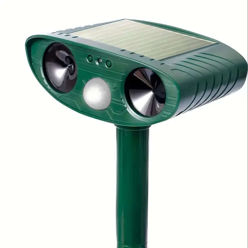 Solar Cat Repeller Ultrasonic - Animal Friendly & Effective
