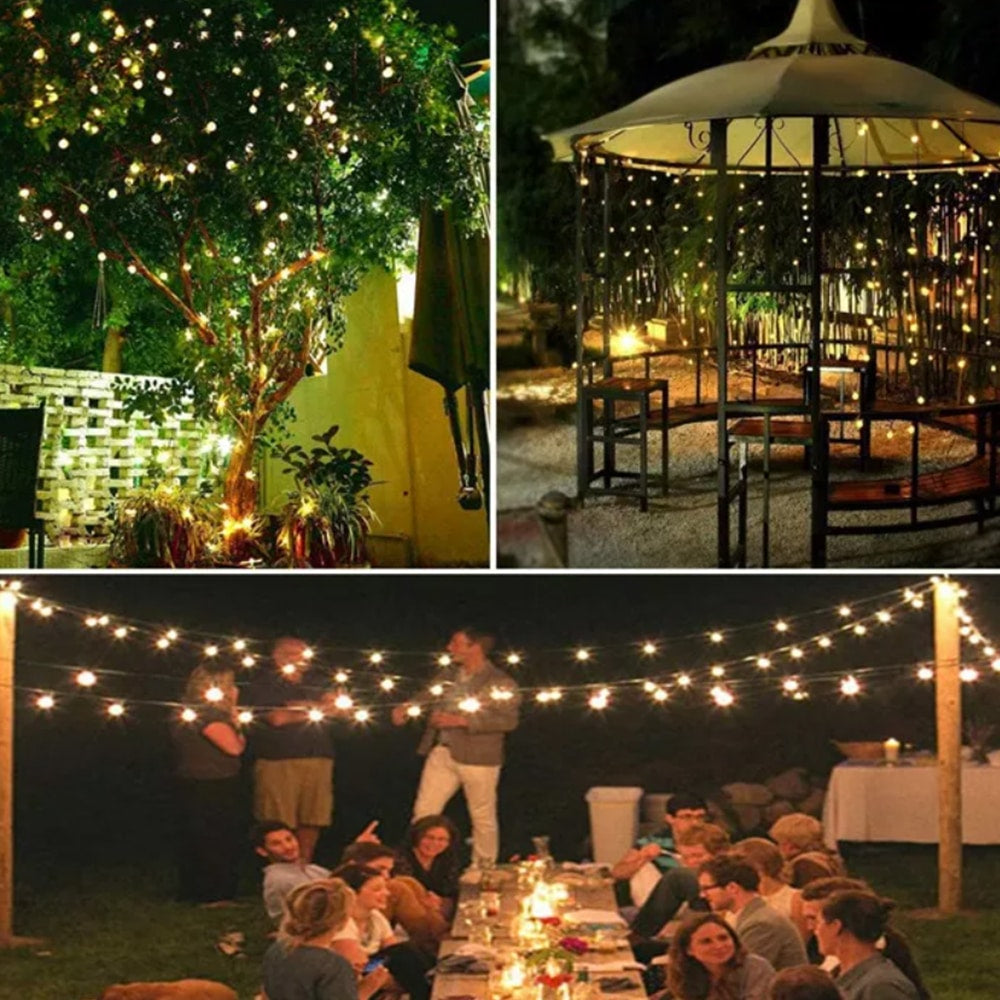 Solar String Lights with Ball Lights - 5M-20 LED / 7M-50 LED / 12M-100 LED