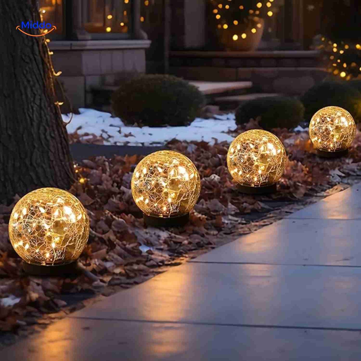 Solvion™ Lamp | Solar Lighting, Waterproof & Atmospheric for Every Garden