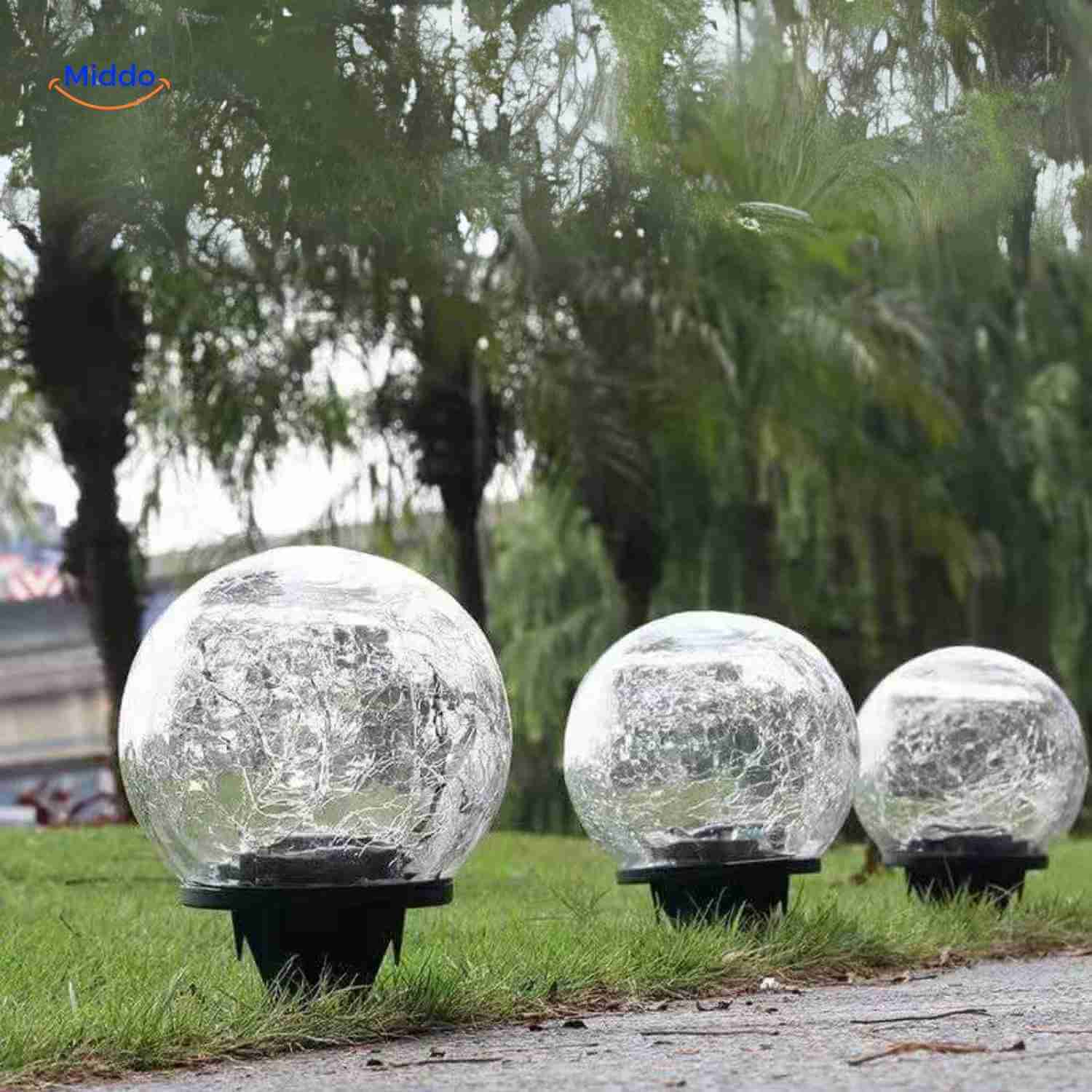 Solvion™ Lamp | Solar Lighting, Waterproof & Atmospheric for Every Garden