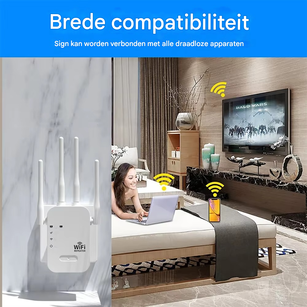 SpeedLink™ | Extend your wifi range and up to 9× faster than standard routers