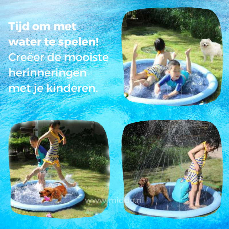 SplashZone™: Cooling Water Fun for Kids and Pets!