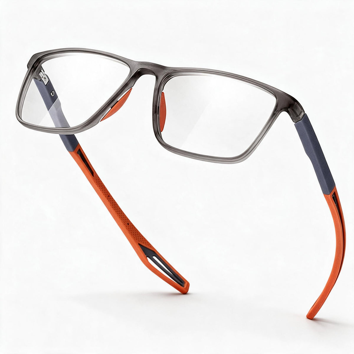 Sports Reading Glasses with Blue Light Filter – Ultra-Lightweight Rectangular Frame +1.00 to +4.00 Diopters