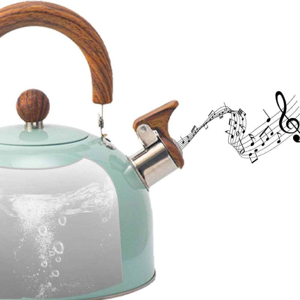 Stainless Steel Stovetop Kettle – Whistling Design with Ergonomic Handle