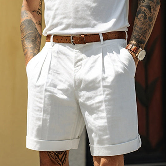 Image of Stan | Men's Pleated Shorts