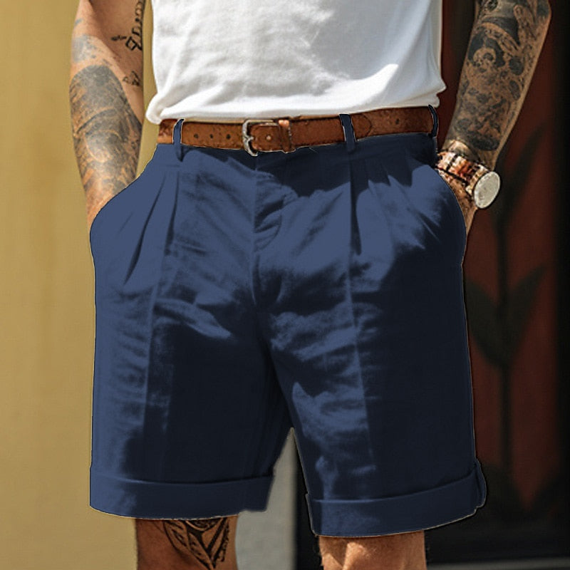 Image of Stan | Men's Pleated Shorts