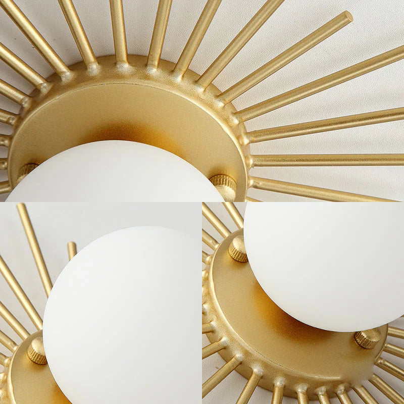 Starburst | Modern Halo Ceiling Light