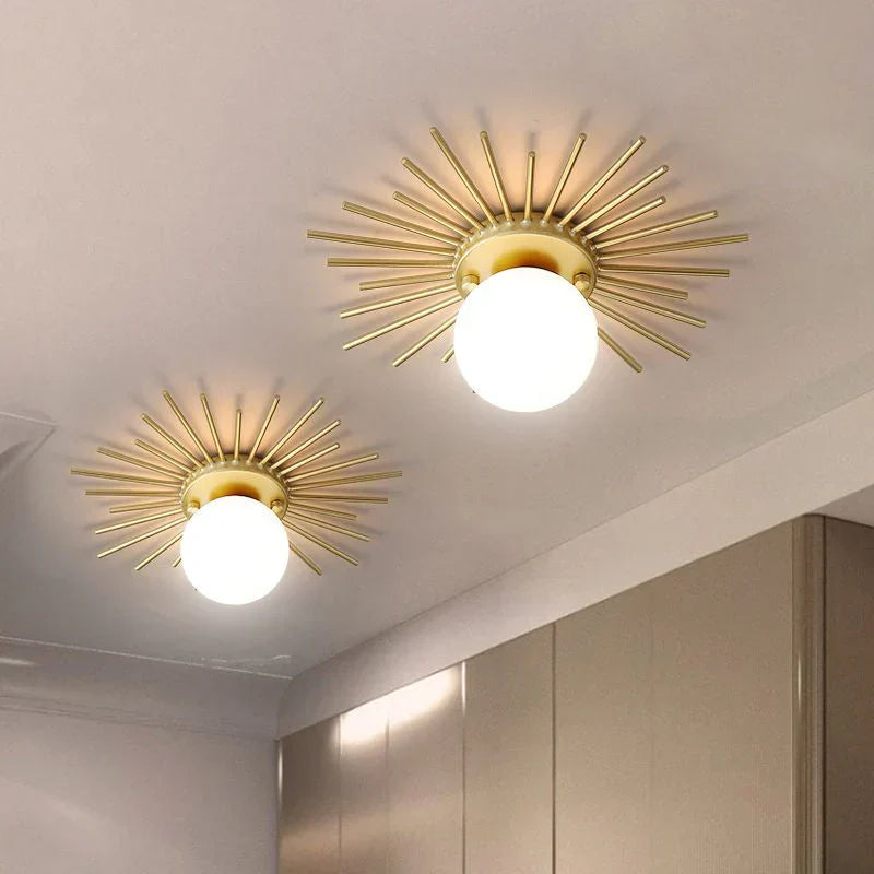 Starburst | Modern Halo Ceiling Light