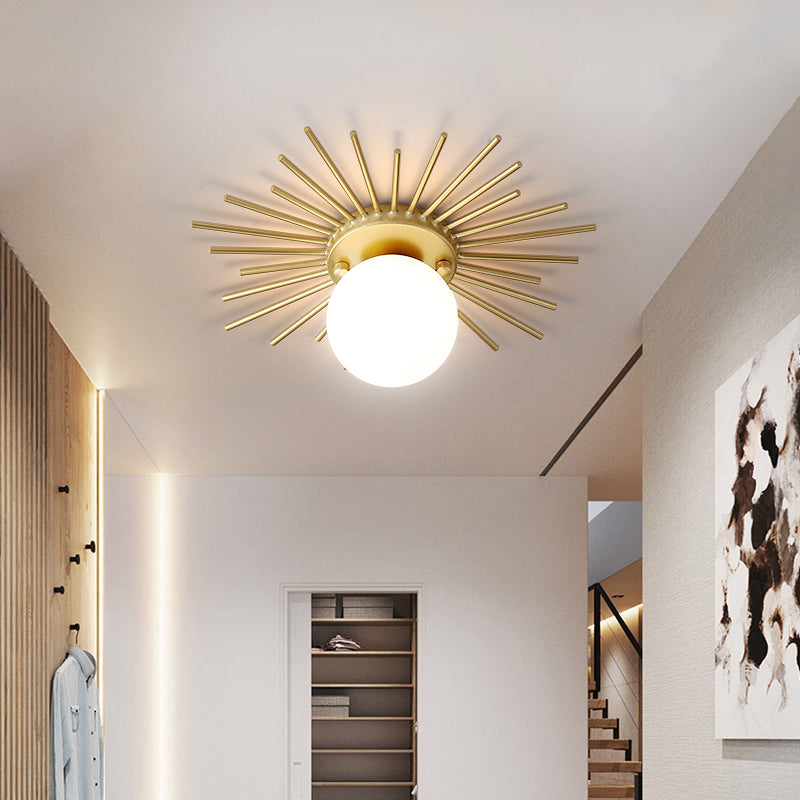 Starburst | Modern Halo Ceiling Light