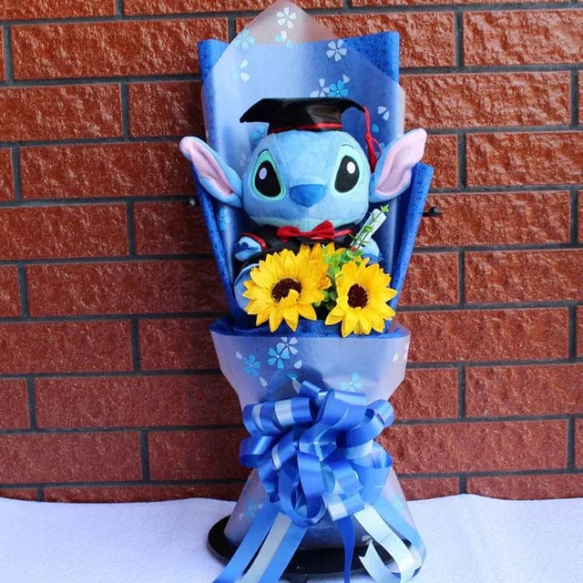 Stitch & Friends Plush Bouquet - Enchanted Gift