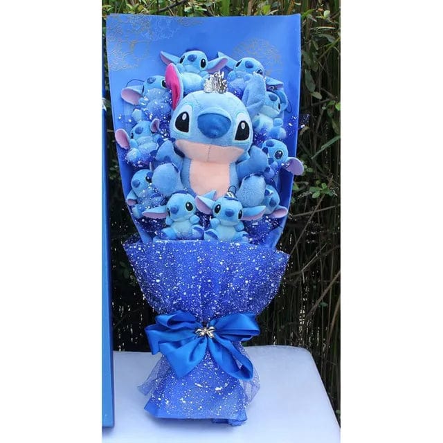 Stitch & Friends Plush Bouquet - Enchanted Gift