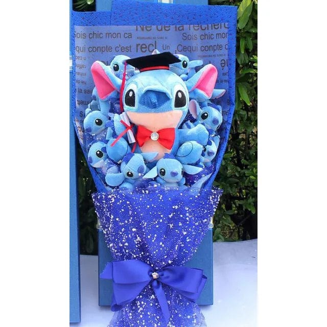Stitch & Friends Plush Bouquet - Enchanted Gift
