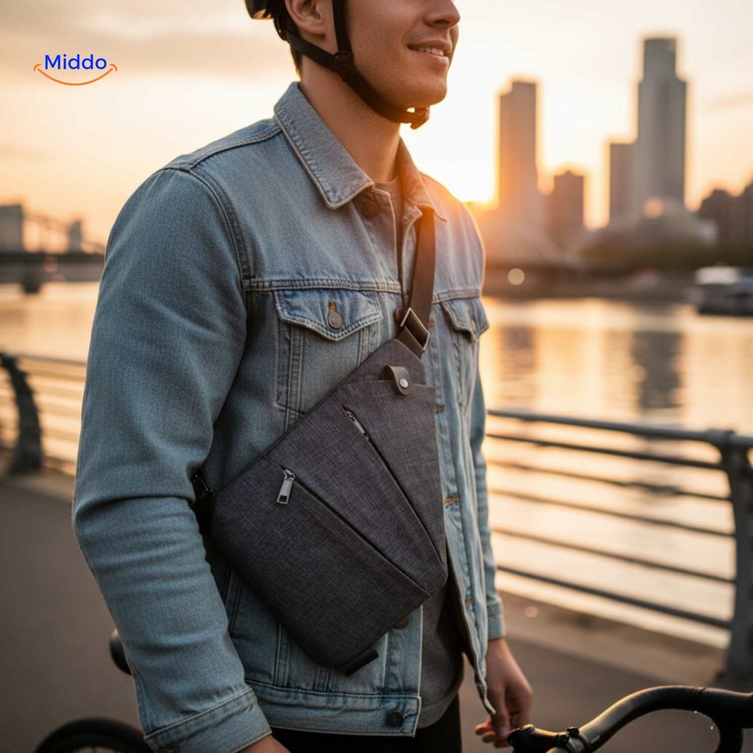 Stratos™ Chest Bag | Lightweight, Adjustable Unisex Sling Bag