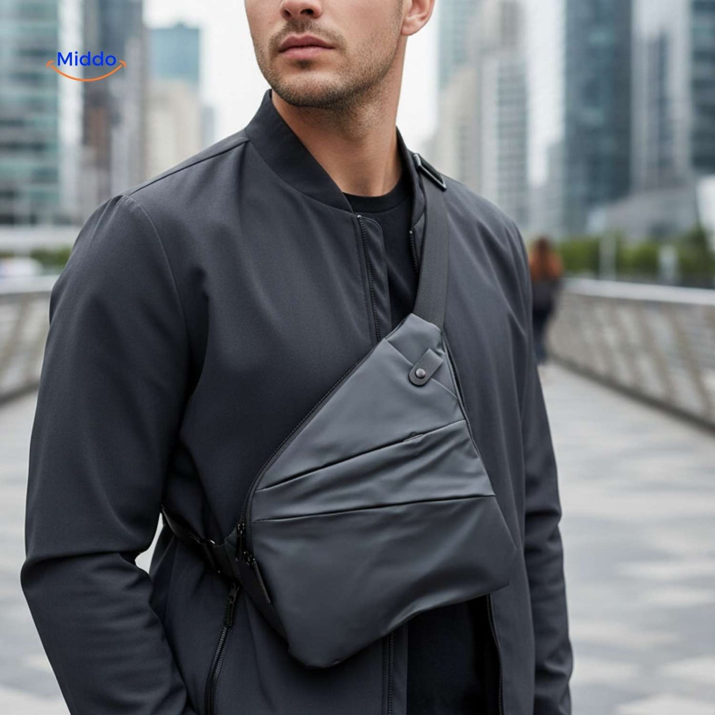Stratos™ Chest Bag | Lightweight, Adjustable Unisex Sling Bag