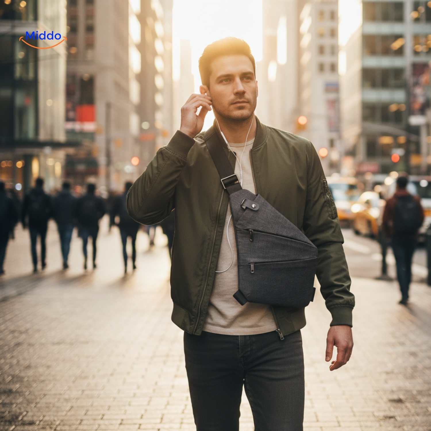 Stratos™ Chest Bag | Lightweight, Adjustable Unisex Sling Bag