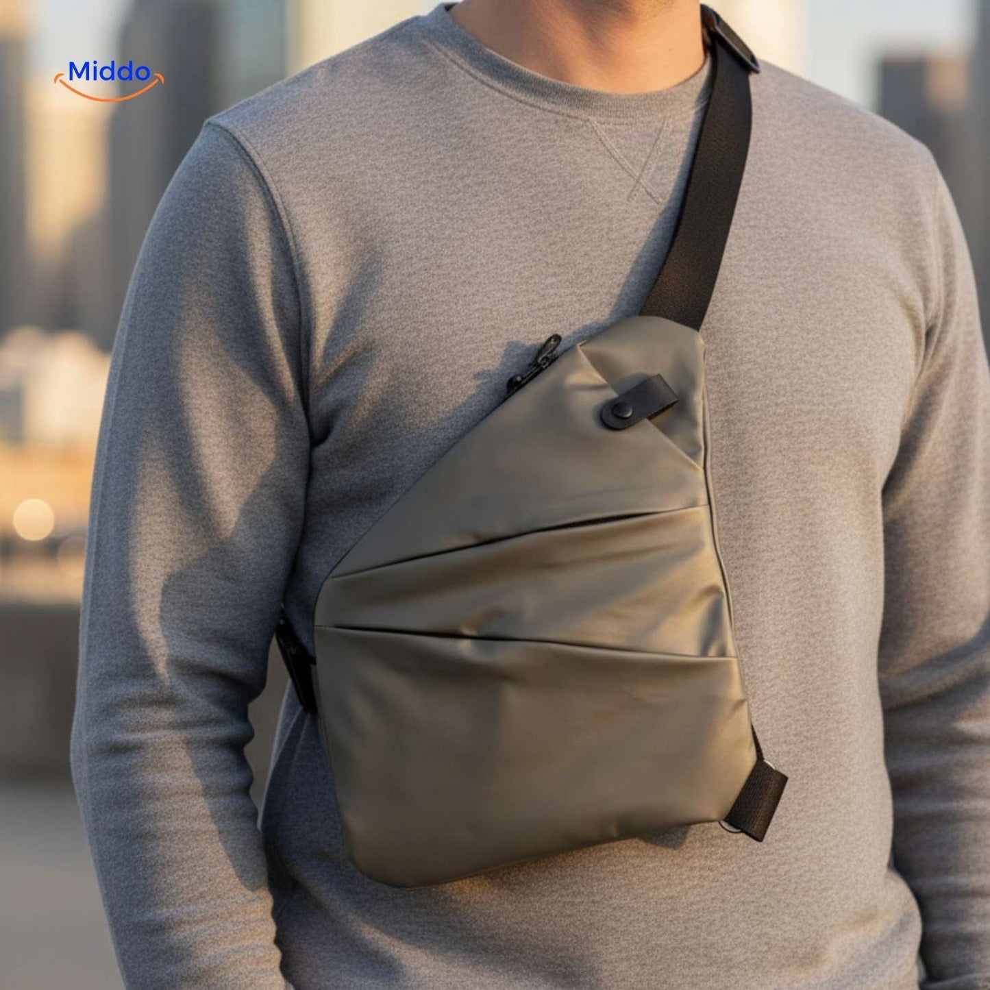 Stratos™ Chest Bag | Lightweight, Adjustable Unisex Sling Bag
