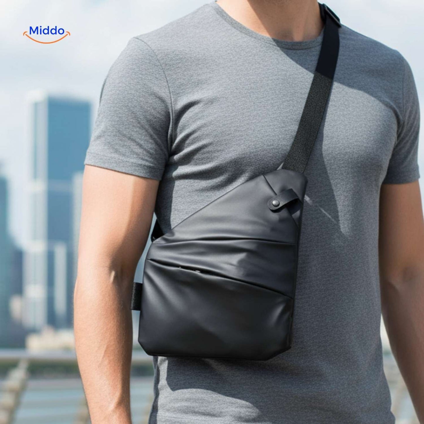 Stratos™ Chest Bag | Lightweight, Adjustable Unisex Sling Bag