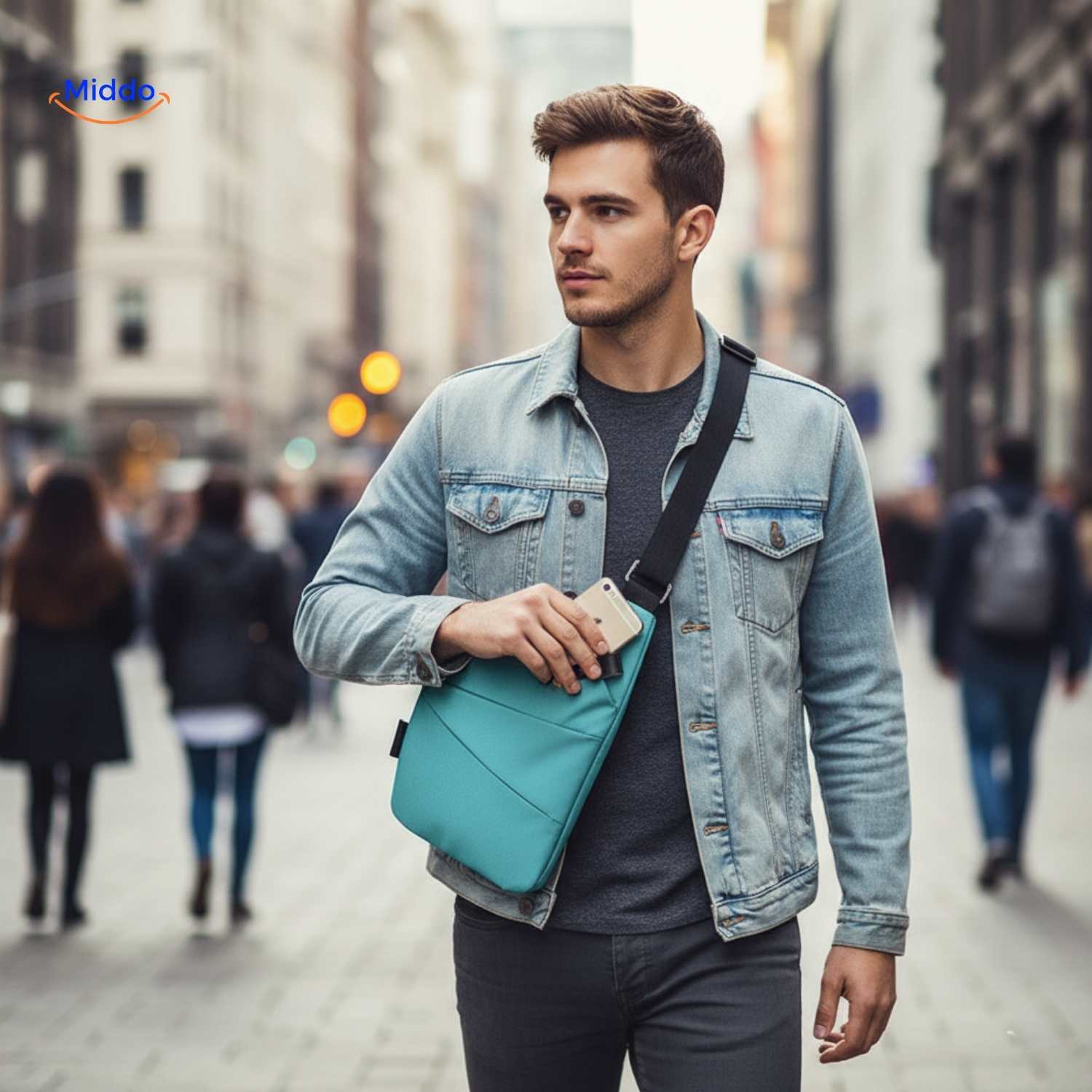 Stratos™ Chest Bag | Lightweight, Adjustable Unisex Sling Bag