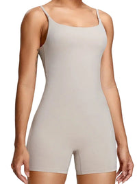 Stretch Workout Jumpsuit – Full-Length Body-Hugging Fit for Workout and Everyday Wear