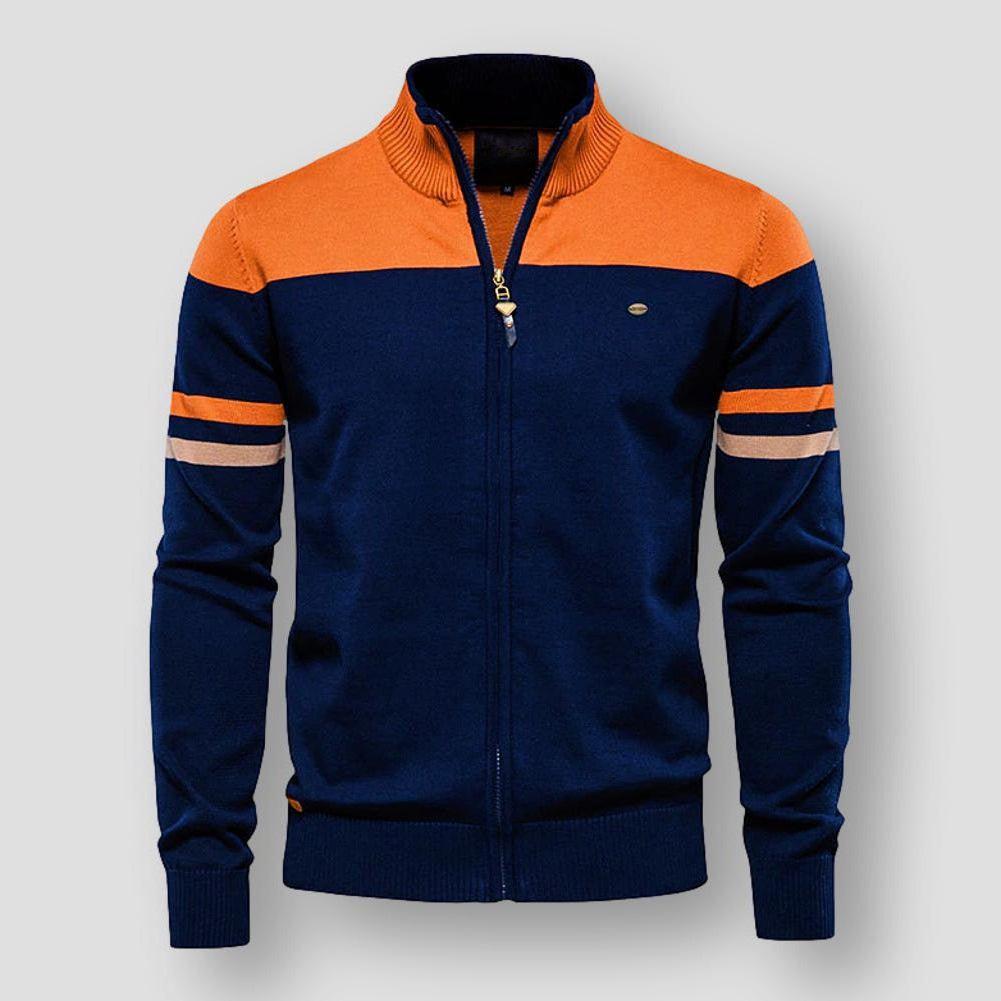 Striped Shoulder Track Jacket