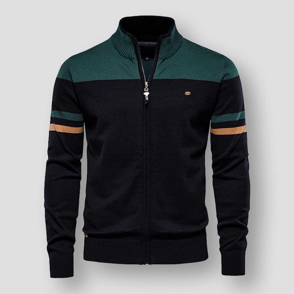 Striped Shoulder Track Jacket