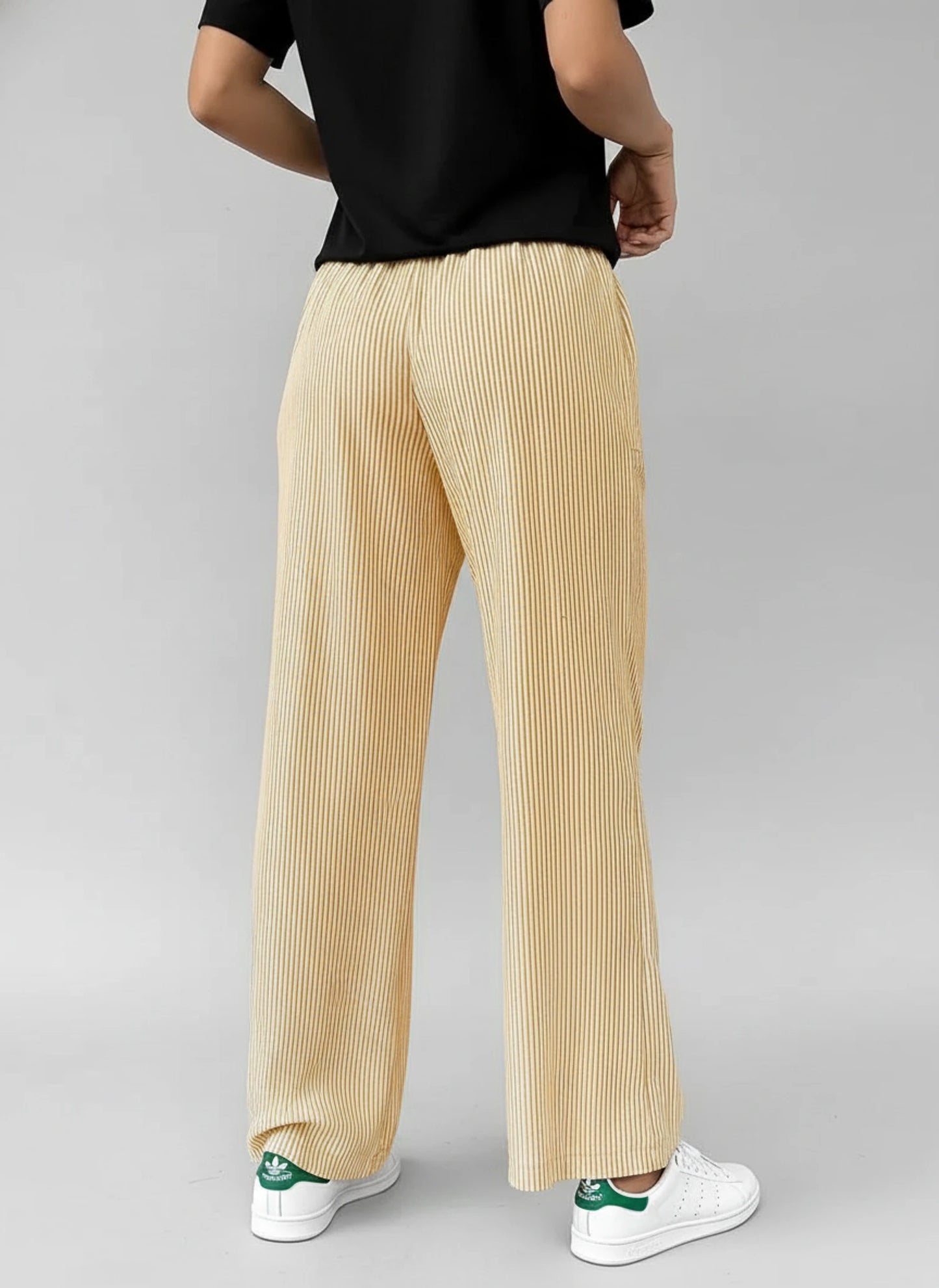 Striped Wide Leg Pants for Women