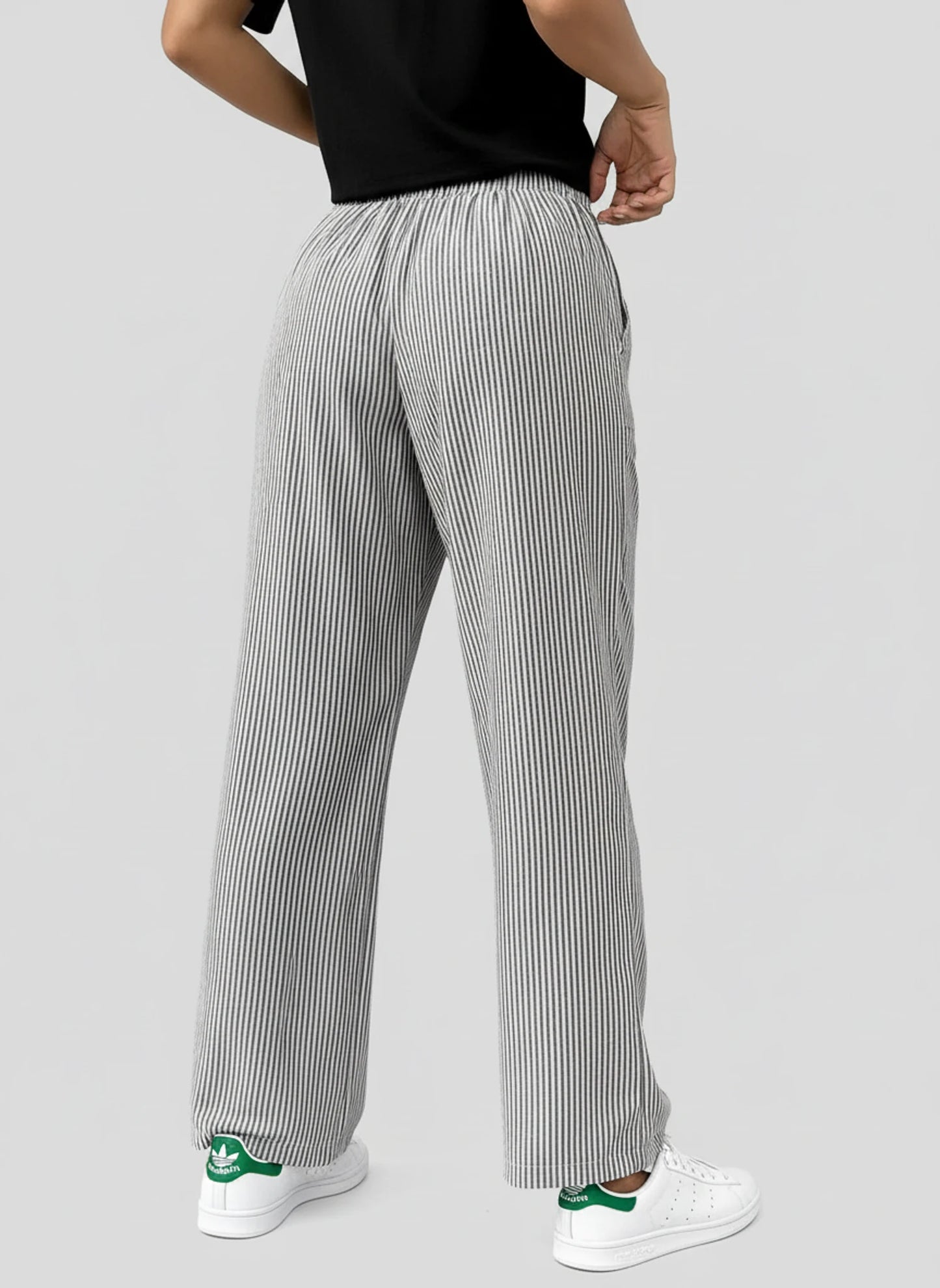 Striped Wide Leg Pants for Women