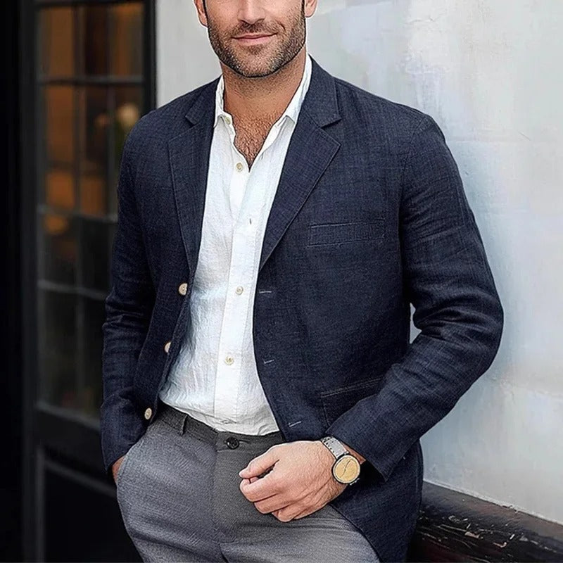 Stylish Men's Blazer - Summer Casual Chic