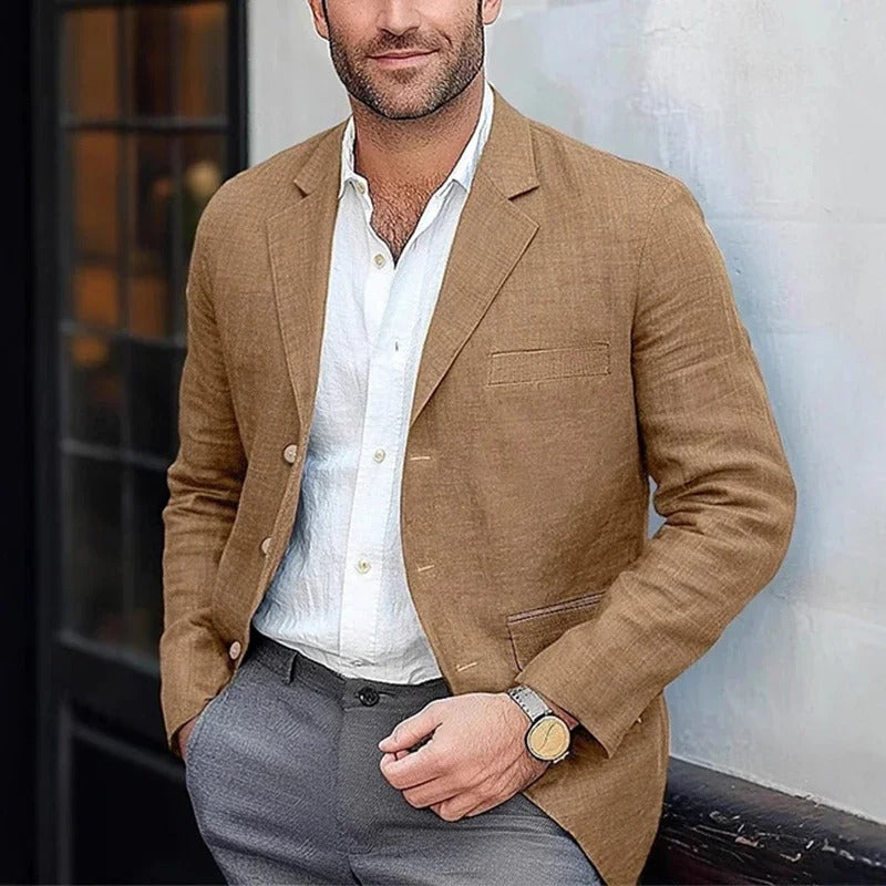 Stylish Men's Blazer - Summer Casual Chic