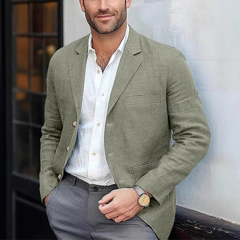 Stylish Men's Blazer - Summer Casual Chic