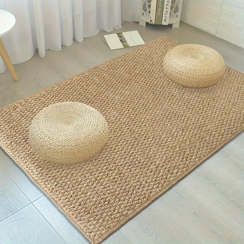 Stylish Non-Slip Indoor Jute-Style Doormat for a Charming Entryway