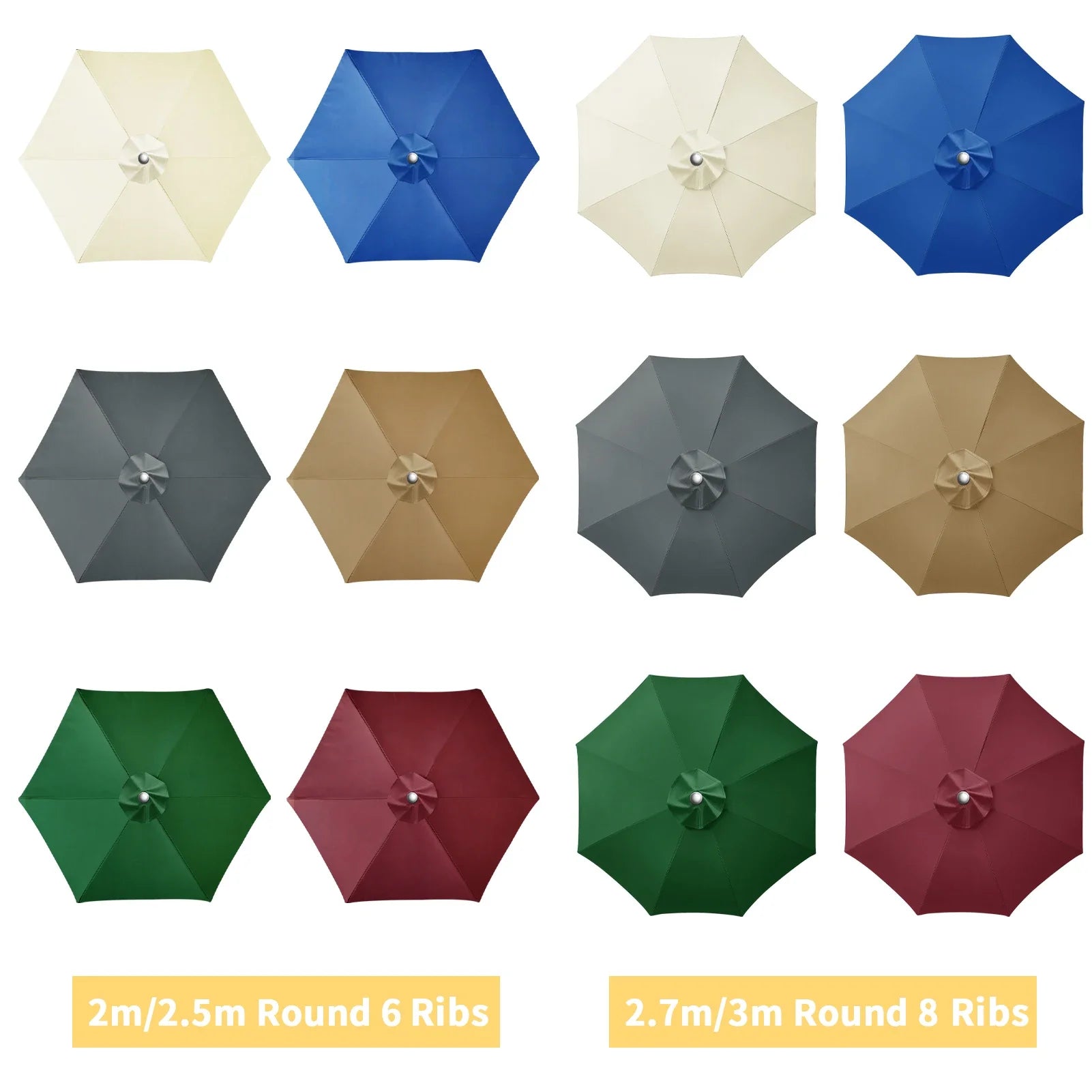 Sun Protection Cover | Water-Repellent Weather Protection | Ventilation Opening | TerraShade