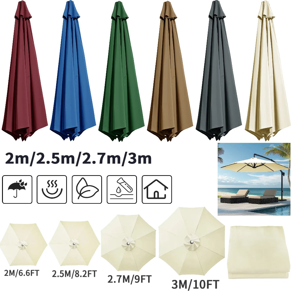 Sun Protection Cover | Water-Repellent Weather Protection | Ventilation Opening | TerraShade