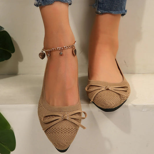 Image of Sylvia | Women's Pointed Toe Ballet Flats