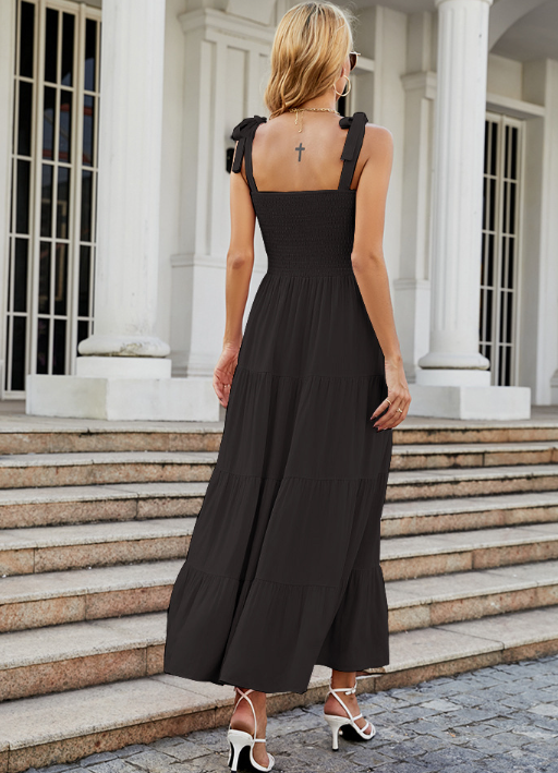 Image of Tabitha | Women's Sleeveless A-Line Maxi Dress