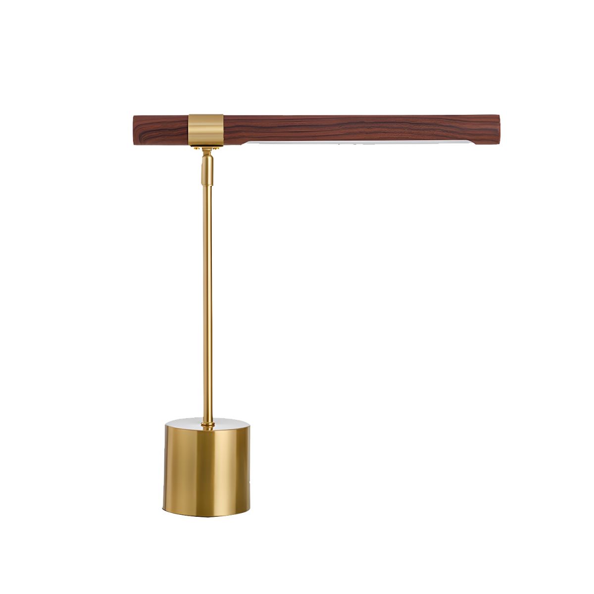 Table Lamp with Golden Finish Modern LED